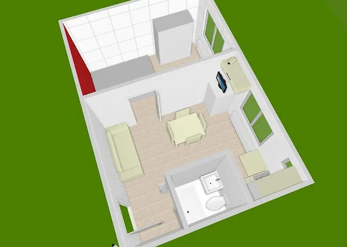 Appartement Delightful Two-room